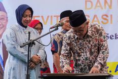 Fokus Mutu Pendidikan, Mendikdasmen Resmikan 20 Sekolah Program Revitalisasi 2025 se-Kabupaten Purworejo