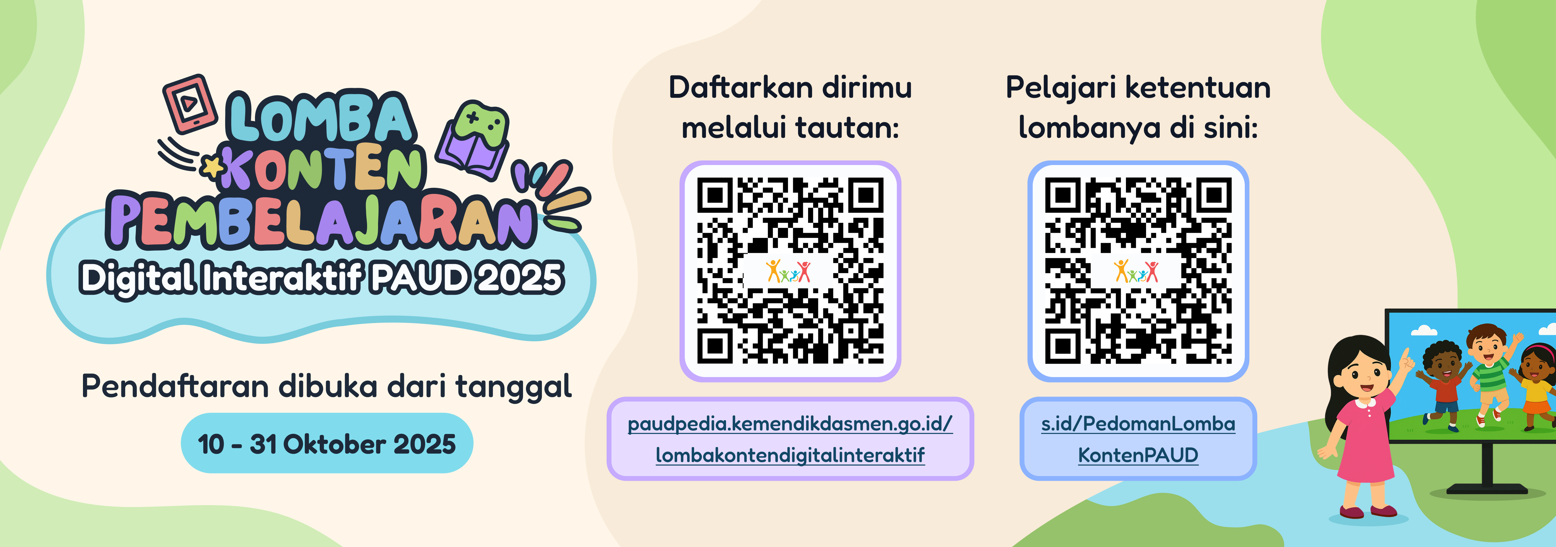 Lomba Konten Pembelajaran Digital Interaktif PAUD 2025